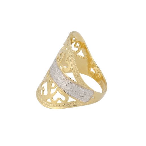 Betsy, inel placat cu aur de 18 k , productie Brazilia, 