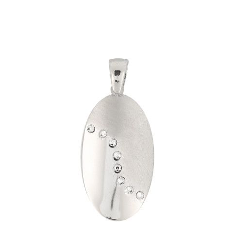 Pandantiv argint 925, rodiat, design italian - 7385O733