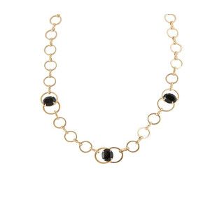 Colier placat cu aur, colectia Golden Shine-7281O3130