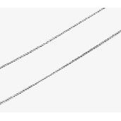 Lant argint 925, oxidat model rotund - 179O311