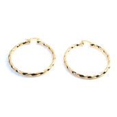 Cercei placati cu aur de 18 k, colectia onlinebijoux golden shine Brazil 5781O836