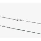 Lant argint 925 rodiat, diamantat, design italian - 580O325
