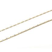 Lant placat cu aur 18 K, 2 microni, productie Brazilia, model diamantat 6327O314