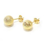 Cercei placati cu aur, 18 k, 2 microni productie Brazilia 6732O812