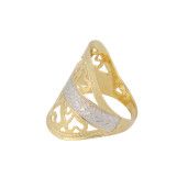 Betsy, inel placat cu aur de 18 k , productie Brazilia, 