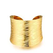 Cleopatra, bratara placata cu aur de 18 k, model elegant