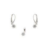 Set argint 925, rodiat - 7366O539