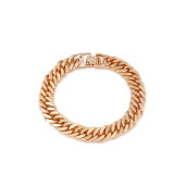 Bratara placata cu aur 18k,fara pietre